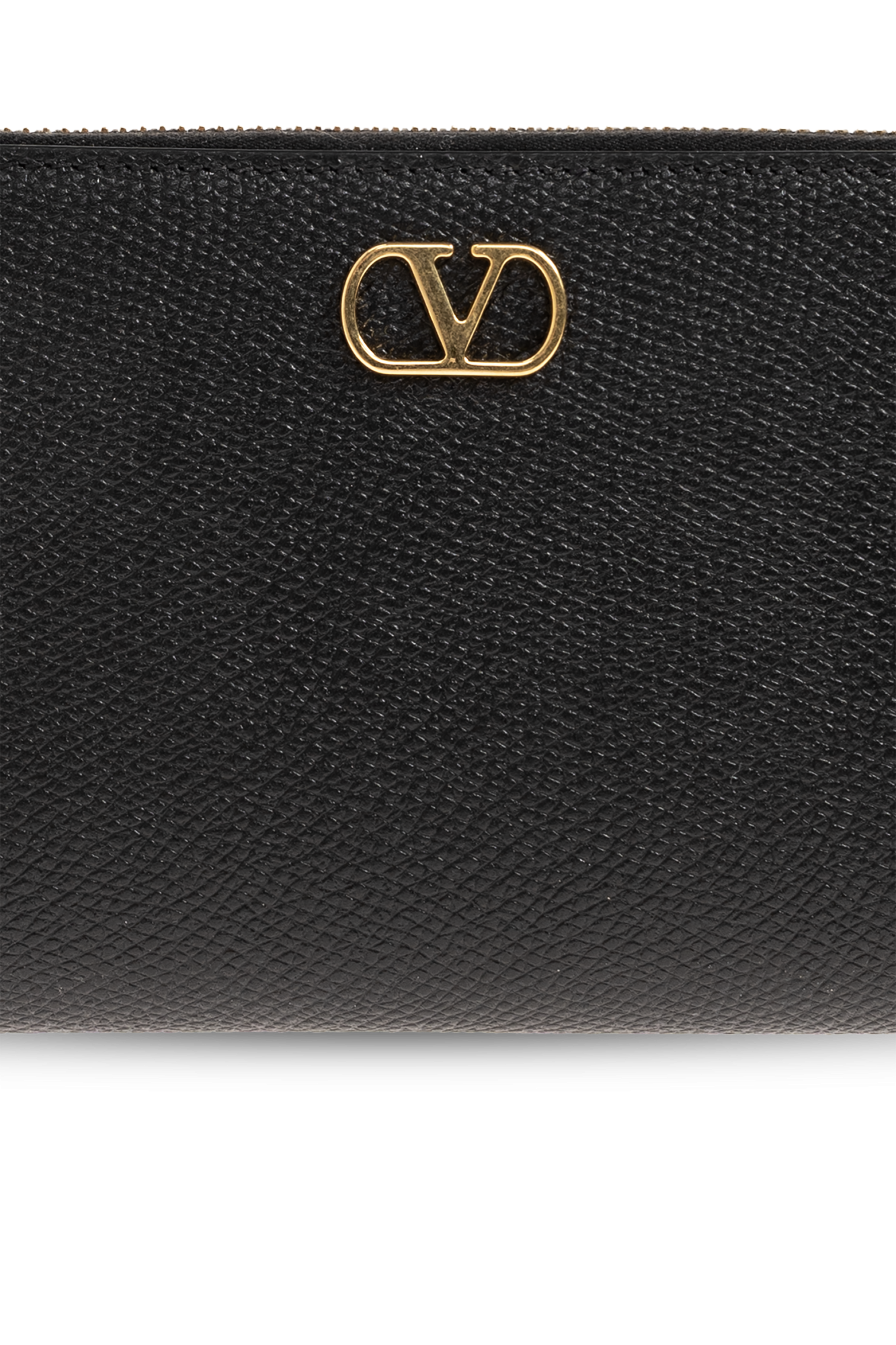 Valentino Garavani Leather wallet with logo | Women's | Vitkac